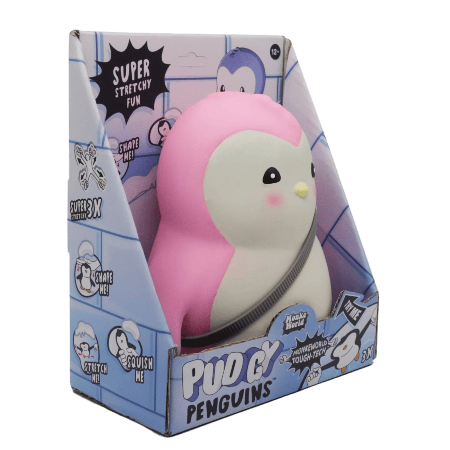 PUDGY PENGUINS™ PINK - MonkeWorld